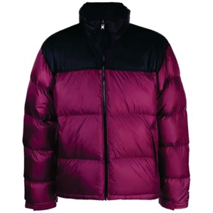 Chaqueta Bomber Unisex con Bloques de Color, Cuello Redondo, Cierre de Cremallera, Impermeable, Cortavientos, Chaqueta de Primavera, Corte Regular, Exterior de Poliéster Grueso - Product Image 1