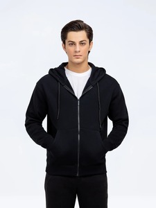 Sudadera con Cremallera para Hombre de Calidad de Exportación, 100% Algodón, Tejido de Felpa, Cálida para Invierno, Impresión Digital ODM, Proveedores de Ropa Confiables - Product Image 2
