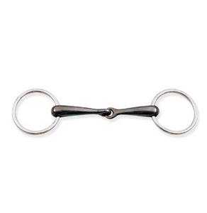 Bocado de Anillas Sueltas Personalizado para Montar a Caballo, Bocado Ecuestre Duradero de Acero Inoxidable para Entrenamiento, Estilo de Silla Inglesa, Cómodo - Product Image 4