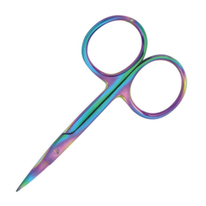 Gold-Plated Steel Curved Sharp Stainless Steel Professional Beauty <b>Nail</b> Scissors for Luxury Grooming <b>Kits</b> Multiple Colors - Product Image 4