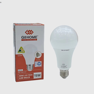 Bombillas LED de 12W al por mayor 6500K/3200K B22/E27 Fabricadas en Vietnam, piezas de bombilla LED, cuerpo de aluminio, CRI83, 98lm/W, AC 220V, 20000 horas de duración. - Product Image 1