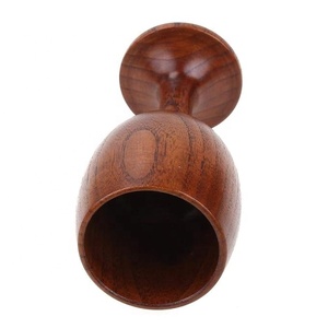 Copa de vino multiusos antigua, bebida de madera Natural pura, copa de chupito artesanal, exquisita copa de vino de madera Natural - Product Image 1