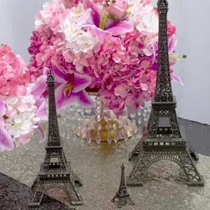 Escultura de la Torre Eiffel de Metal Hecha a Mano, Figura Arquitectónica Art Deco, Decoración de Mesa, Centro de Mesa Moderno para Sala de Estar, Regalo de Inauguración de Casa - Product Image 5