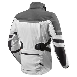 Chaquetas de Motocicleta Run Apparel, Manga Larga, Color Blanco y Gris, Chaqueta de Motociclista Resistente al Viento para Todas las Estaciones, Ropa Textil para Motociclistas - Product Image 3