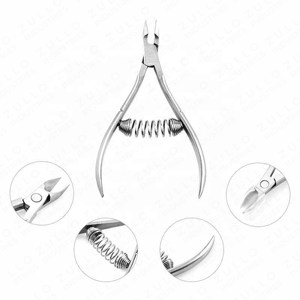 Coupe-cuticules professionnel en acier inoxydable à ressort, outil de manucure et pédicure de précision avec logo OEM - Product Image 3