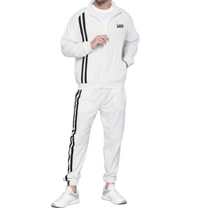 2025 ensemble de survêtement pour hommes avec logo personnalisé uni nouveaux vêtements de sport costumes de jogging en coton et polyester nouveaux ensembles de vêtements pour hommes de haute qualité - Product Image 1