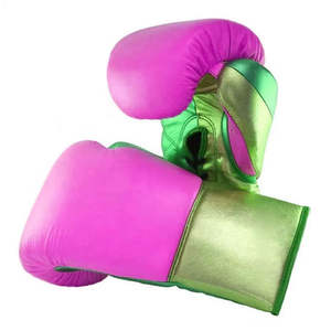 Guantes de Boxeo Sublimados de PVC y Cuero Transpirable de Alta Calidad con Logotipo Personalizado, Diseño Personalizado Unisex - Product Image 5