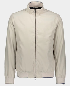 Blouson Bomber Décontracté Hiver Homme Col Montant Streetwear Respirant Écologique Personnalisable Léger Tissu Toile Lisse - Product Image 1