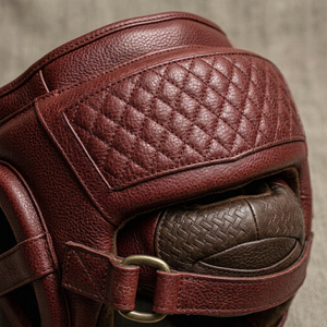 Casque de boxe léger en cuir PU, design protecteur, respirant, couverture intégrale du menton, ajustement réglable pour l'entraînement - Product Image 4