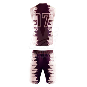 Nouvelle conception, faible MOQ, uniforme de sport respirant pour extérieur 7 contre 7, uniforme 7 contre 7 pour adulte - Product Image 3