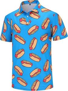 Camisas de Hombre de Alta Calidad, Nueva Moda 2025, Último Estilo, Manga Corta, 100% Poliéster, Transpirable, 180g, Casual, Verano, OEM - Product Image 3