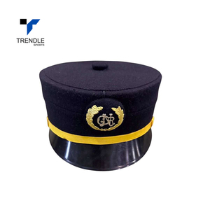 Chapeau de style anglais formel Portugal, vert marine, broderie dorée, adulte, 56-58 cm, chapeau pour homme - Product Image 5