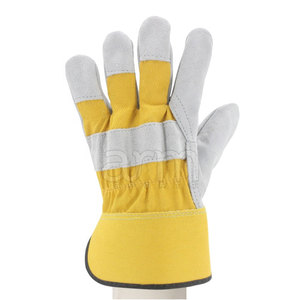 ถุงมือทำงานหนังอเนกประสงค์ขายดี ผลิตในปากีสถาน คุณภาพดีที่สุด - Product Image 4