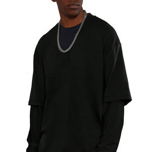 Camisas de pesca transpirables para hombre de 130 gramos, de manga larga, con botones y bolsillos dobles, con logo personalizado impreso, camiseta de manga larga para hombre - Product Image 3