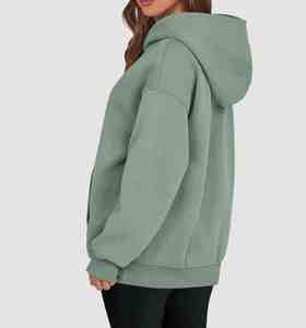 Women's Most Trendy Plus sized Plain pullover <b>Hoodie</b> Quick dry <b>Lightweight</b> <b>hoodie</b> With Drawstring especially designed for women - Product Image 5