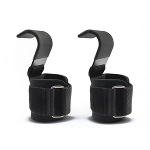 Sangles de maintien réglables antidérapantes pour la musculation, crochets de levage de poids avec support de poignet pour accessoires de fitness unisexe, Power Hook - Product Image 4