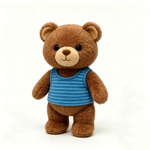 Oso de peluche suave marrón para la ansiedad, oso de peluche para niños, almohada de oso de peluche para la cama - Product Image 3
