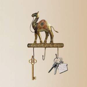 Best Quality Beautiful 2 Parrots on a Branch <b>Key</b> Hanger Excellent Quality 5 <b>Hooks</b> <b>for</b> <b>Wall</b> Mount Storage <b>for</b> Diwali Occasions - Product Image 5