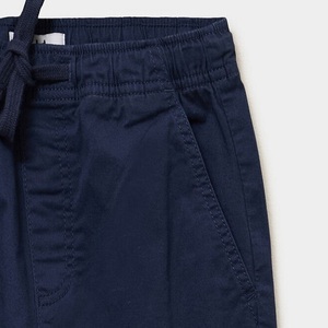 Boys <b>Navy</b> Blue Cotton <b>Stretch</b> Washed Comfortable Chino Pants Adjustable Waist Straight Fit Casual Breathable Quick Dry Kids - Product Image 5