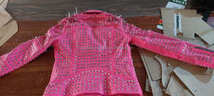 Boomletcorp Meilleure vente Veste en cuir élégante pour femme Respirant Différentes couleurs disponibles en vente directe Vestes en cuir pour femme - Product Image 4