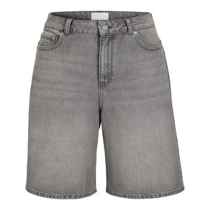 2026 Fashion Regular Fit Straight Short <b>Jeans</b> Washed Denim Distressed Breathable Mid <b>Waist</b> Casual Custom Logo High Quality OEM - Product Image 1