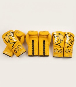 Gants de boxe Sanda de style Guerrero RFX Rival professionnels |   Gants d'entraînement et de combat en cuir véritable antidérapants et absorbant l'humidité | - Product Image 2