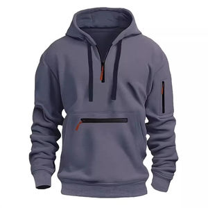 Sweat à capuche surdimensionné décontracté pour homme, personnalisé avec un design imprimé, écologique, de qualité supérieure, pour l'automne, OEM/ODM |   Polaire Premium 100% Coton - Product Image 3
