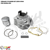 Kit de cylindre en céramique 49 mm pour moteur modifié de moto TWH DIO pour Honda