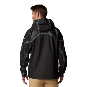 Mens Active Rain <b>Jacket</b> Waterproof Breathable <b>Packable</b> Windbreaker Running Hiking Camping Outdoor Shell OEM Private Label - Product Image 3