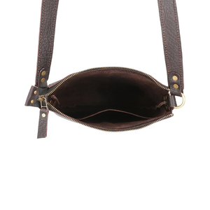 Modern Minimalist <b>Leather</b> Crossbody <b>Bag</b> for Women Compact Flap Messenger <b>Bag</b> Quick Shipping & Bulk Order Supply - Product Image 4