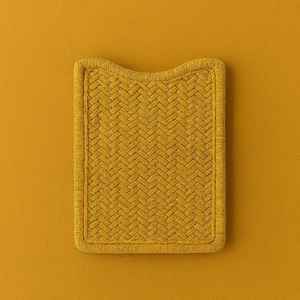 Handwoven Sheetal Pati Credit Card Holder | Eco‑Friendly Natural Fiber Card Sleeve | Slim <b>Vegan</b> <b>Wallet</b> for USA Market - Product Image 1