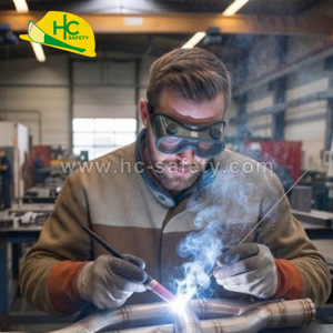 Lunettes de protection A612-5 pour le soudage, sangle réglable, confortables et durables, pour l'atelier et la construction - Product Image 3