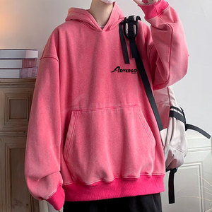 Sweat-shirts délavés à l'acide pour hommes, best-sellers, en matière douce, basiques, légers, vêtements de mode, fabriqués au Pakistan - Product Image 2