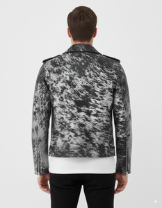 Wholesale Cowhider <b>Leather</b> <b>Jacket</b> Customized <b>Leather</b> <b>Jacket</b> <b>Long</b> Sleeves <b>Leather</b> <b>Jacket</b> Solid Color <b>Leather</b> <b>Jacket</b> - Product Image 1