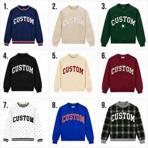 OEM ODM Service <b>Womens</b> Winter Casual Streetwear Mock Neck Oversized <b>Long</b> Sleeve Fleece Anti-Wrinkle Breathable <b>Sweatshirt</b> - Product Image 5
