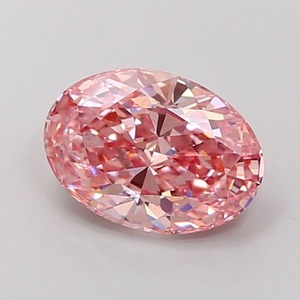 Diamant CVD rose vif fantaisie de forme ovale modifiée, cultivé en laboratoire, 1,78 carat, clarté VS2, polissage excellent, diamant non monté de luxe - Product Image 6