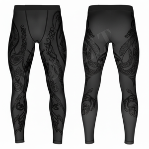 Training Running Causal Sportswear Fitness Yoga Men's Compression Leggings Breathable High Performance Sublimation Logo <b>Pants</b> - Product Image 2