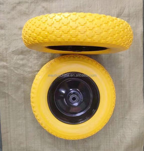 Roue en mousse PU de haute qualité <span class=keywords><strong>Meilleur</strong></span> prix Outils de jardin robustes <span class=keywords><strong>Brouette</strong></span> <span class=keywords><strong>Roues</strong></span> plates pour restaurants et hôtels - Product Image 5