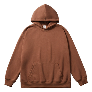 Sudadera con Capucha Estilo Sólido, Informal, con Bolsillo Frontal - Product Image 4