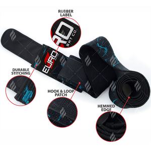 Bandes de genou en caoutchouc naturel pour la salle de sport, douces, réglables, avec fermeture auto-agrippante, légères, pour le soutien de l'entraînement musculaire, protection antidérapante - Product Image 6