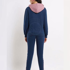 Latest Design Winter Wear Women Tracksuit Causal Long Sleeve Customized Color Women Tracksuit For Sale - Product Image 4