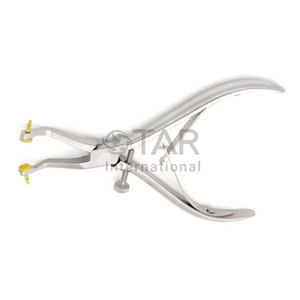 Pince de retrait de couronnes dentaires de qualité supérieure en acier inoxydable avec embout en caoutchouc, instrument d'extraction orthodontique pour usage dentaire - Product Image 6