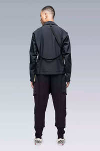 Men's Waterproof Techwear <b>Jacket</b> Urban Streetwear Tactical Windbreaker Cyberpunk Functional Multi-pocket Hooded Darkwear Coat - Product Image 3