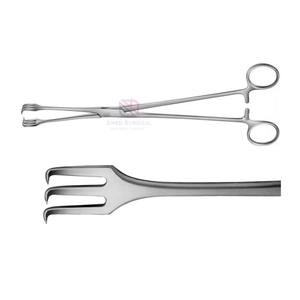 Tenaculo Uterino Manual de Acero Inoxidable de Alta Calidad Premium |   Instrumento Quirúrgico Ginecológico con Certificación ISO - Product Image 4