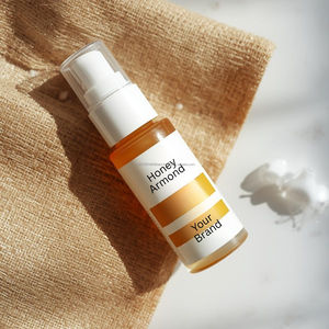 Crème hydratante à l'amande et au miel avec vitamine E et beurre de karité, hydratation intense, soin nourrissant pour la peau, lotion pour le visage et le corps, OEM - Product Image 6