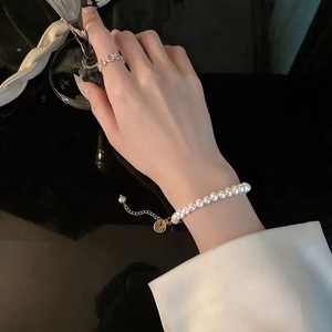 <span class=keywords><strong>Bracciale</strong></span> di Perle Naturali, Design Unico, Marca di Nicchia, <span class=keywords><strong>Bracciale</strong></span> con Perline, Colore Inalterabile, Lusso Discreto, Gioielli Raffinati, Vendita all'Ingrosso - Product Image 3