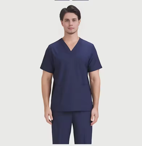 Tenues médicales en pur coton pour cliniques dentaires et chirurgicales, vêtements de travail spéciaux, tenues de lavage des mains, pour femmes et hommes - Product Image 2