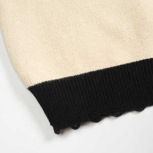 Pull tricoté tendance hiver, cardigan personnalisé pour homme, prix de gros, vêtements de sport, pull rayé pour homme, respirant - Product Image 4