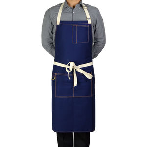 Delantales de Barbero Personalizados de Diseño Moderno, Hechos de Algodón, Venta en Línea, Delantales de Hotel Unisex - Product Image 2