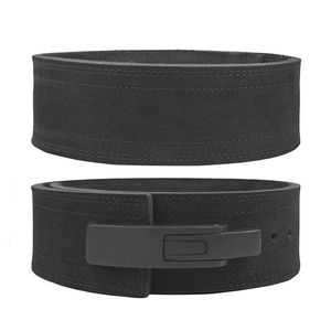 Cowhide Leather Breathable Eco-Friendly Lightweight Powerlifting Lever <b>Belt</b> Adjustable Lever <b>Weight</b> <b>Lifting</b> <b>Belt</b> - Product Image 3